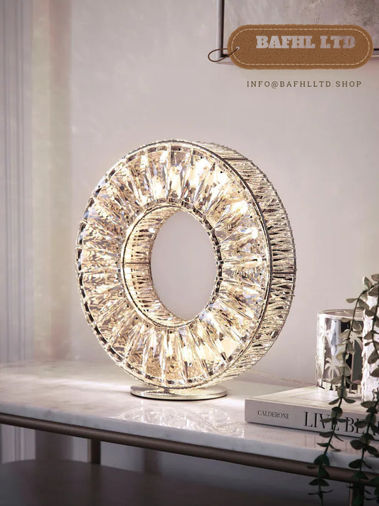 Clear Aria Table Lamp