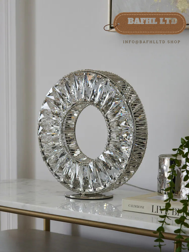 Clear Aria Table Lamp