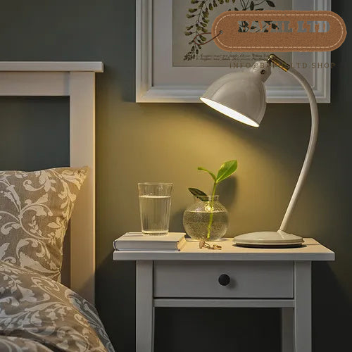 Desk lamp, light beige
