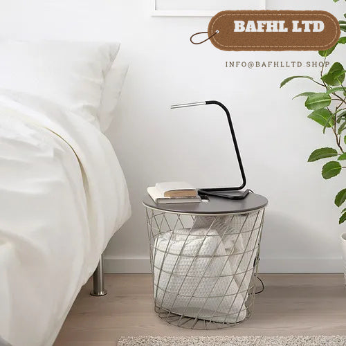 LED work lamp, black/silver-colour