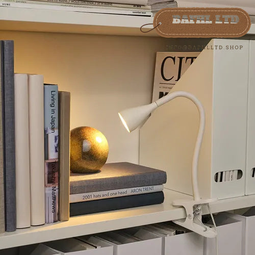 LED clamp spotlight, white
