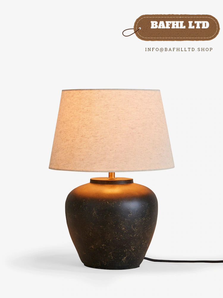 Black Lydford Small Table Lamp