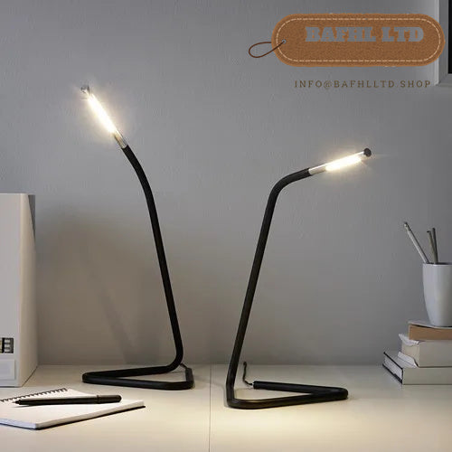 LED work lamp, black/silver-colour