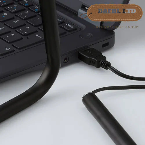 LED work lamp, black/silver-colour